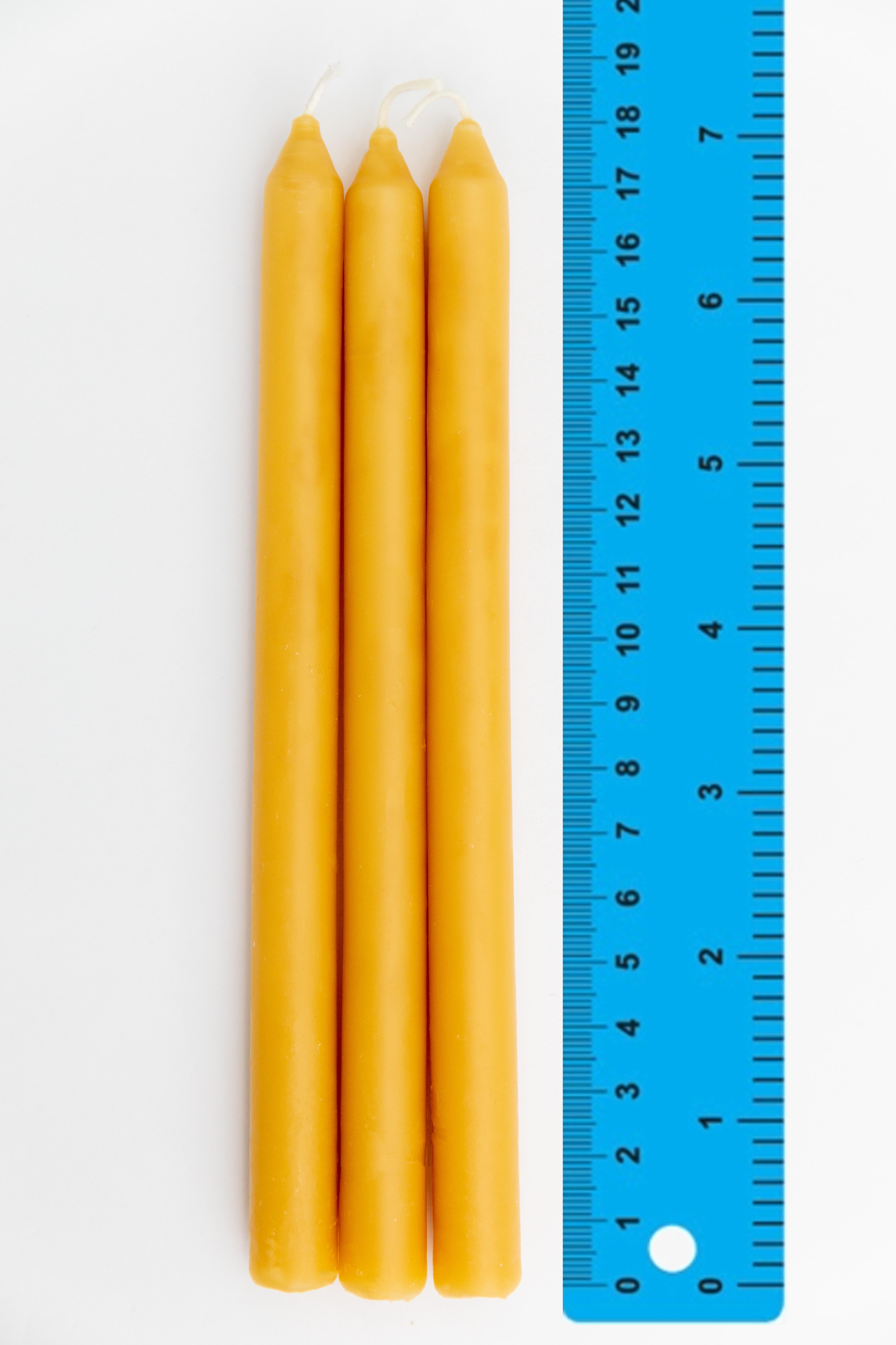 Pure beeswax candles | 1/2 x 7